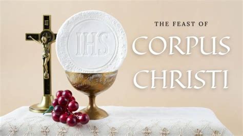 The Feast Of Corpus Christi Rva
