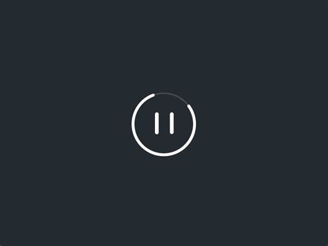 Play Pause Micro Animation By Nick Buturishvili On Dribbble