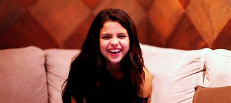 Selena Gomez Laughing  Find And Share On Giphy