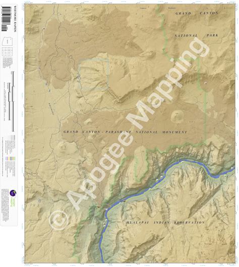 Whitmore Rapids Az Amtopo By Apogee Mapping Inc