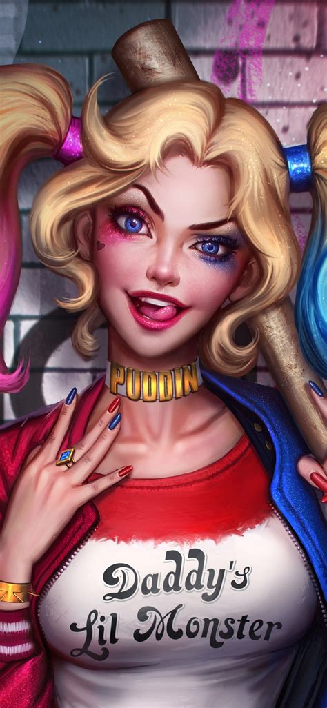 Harley Quinn Iphone Wallpapers 4k Hd Harley Quinn Iphone Backgrounds