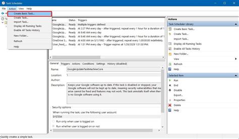 How To Create An Automated Task Using Task Scheduler On Windows 10