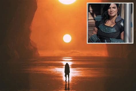 Sacked The Mandalorian Star Gina Carano Hints At Bombshell Star Wars