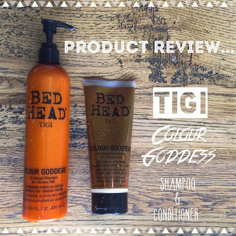 Eclectic Clash Product Review Tigi Bed Head Color Goddess Shampoo