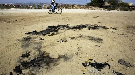 Mexico California Border Burned Bodies Found In Tijuana Street