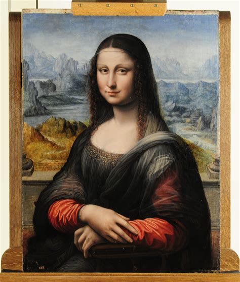 The Mona Lisa Painted By Leonardo Da Vincis Apprentice