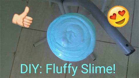 Como Fazer Uma Fluffy Slime Youtube