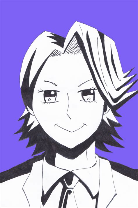 Aoyama Yuga My Hero Academia Done With Calligraphy Marker By