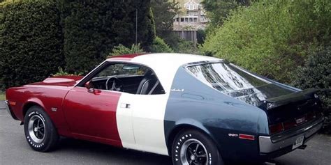 1970 Amc Javelin Sst Trans Am Red White And Blue