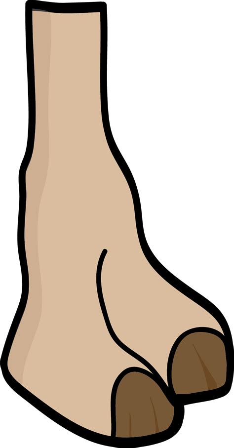 Feet Clipart Foot Heel Animal Feet Clipart Png Download Full Size