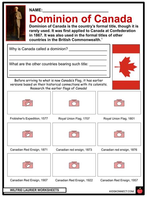 Wilfrid Laurier Facts Worksheets Education And Early Career For Kids