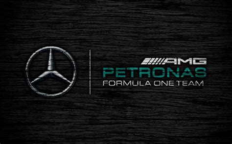 Outline formula 1 vector icon. Download wallpapers Mercedes-AMG Petronas, 4k, logo, F1 ...