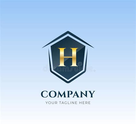 H Letter House Logo Stock Illustrations 1137 H Letter House Logo