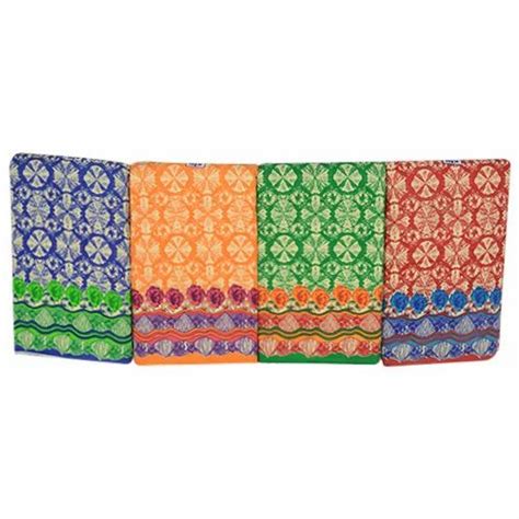 Cotton Blue And Green Jaipuri Fabric Use Dress Making At Rs 44meter
