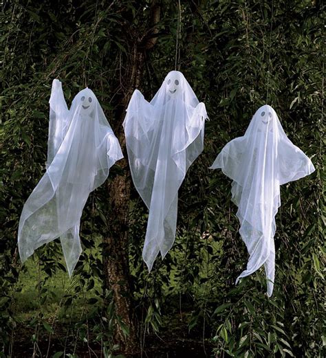 ☀ How To Make Halloween Ghosts To Hang In Trees Sengers Blog