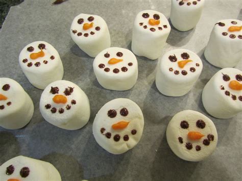Creative Savv Easy To Make Snowmen Marshmallows
