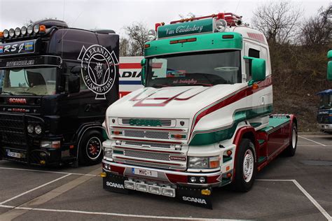 Scania Scania T Cab In Van Caudenberg Livery Seen At Cin Flickr