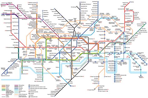 London Subway Map Underground Map London Tube Map Bank Home