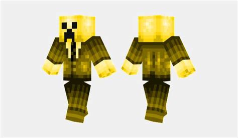 Golden Creeper Skin Para Minecraft Minecrafteo