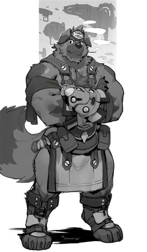 Male Furry Furry Wolf Furry Art Character Concept Character Art