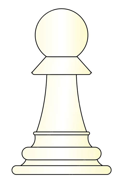Whites Pawn Board Nobody Vector Vector, Board, Nobody, Vector PNG and