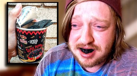 Worlds Hottest Pringles Mister Potato Ghost Pepper Black Crisps Challenge WheresMyChallenge