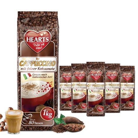 Hearts Cappuccino Mit Feiner Kakaonote X Kaufland De