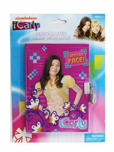 Icarly Diary With Lock Offically Licensed Nickelodeon Product Great