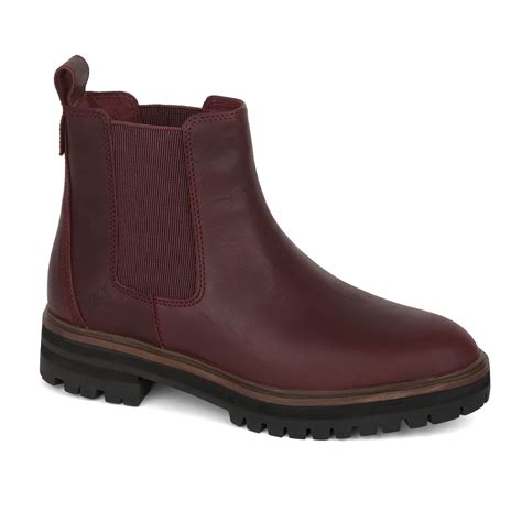Lässige damenboots für einen stylishen auftritt klassisch, sportlich oder elegant shoppe jetzt deine neuen wegbegleiter bei otto! Timberland London Square Chelsea Boots weinrot Damen ...
