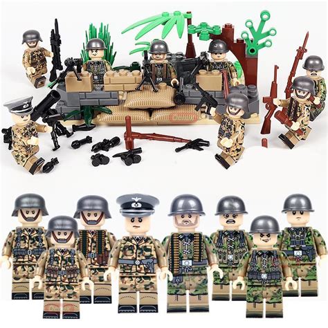 Ww2 Berlin Battle German Trooper Army Compatible Lego Ww2 Soldiers