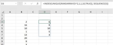 How To Generate Random Numbers With No Duplicates In Excel Techrepublic