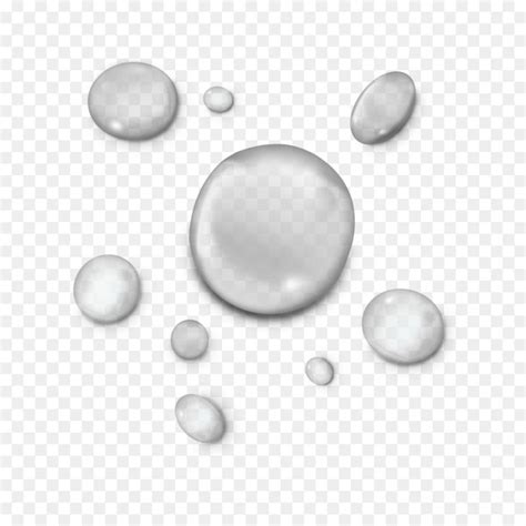 Free Drop Water Transparency And Translucency Vector Realistic Water
