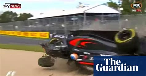 Fernando Alonso Survives Horrific F1 Crash In Pictures Sport The