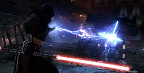 Star Wars The Old Republic Force Lightning Animation