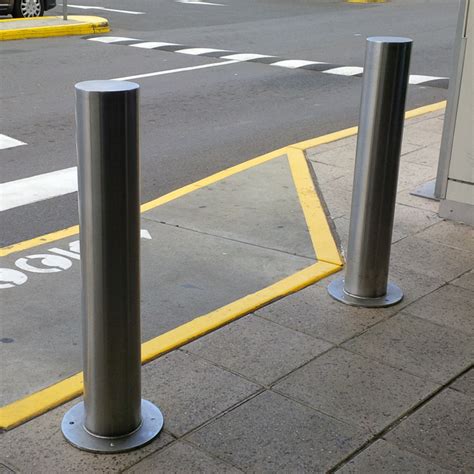 Stainless Steel Fixed Bollards Base Plate