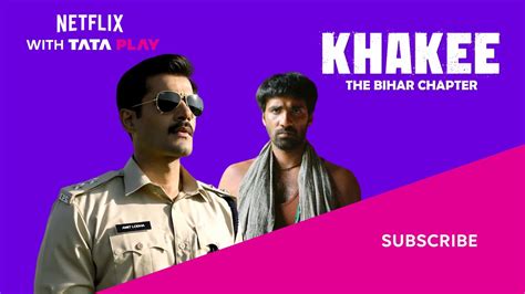 Netflix With Tata Play Khakee The Bihar Chapter Is Out Now Watch On Netflix Youtube