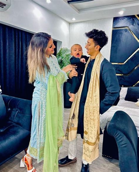 Viral Couple Asad And Nimra Pictures With Their Son Azlan Reviewitpk