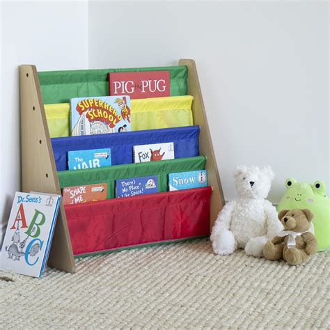 Tot Tutors Kids Book Rack Storage Bookshelf Naturalprimary Primary