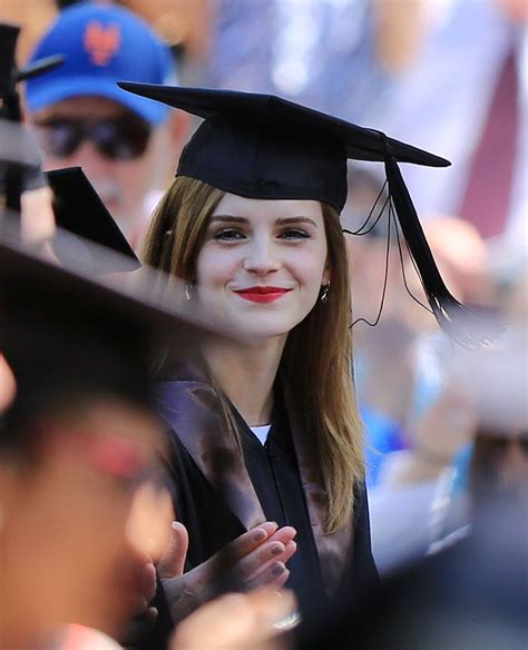 Emma Watson Graduates From Brown University In Providence