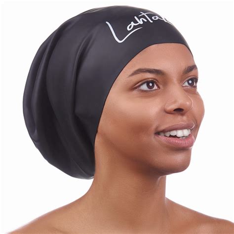 Long Hair Swim Cap - Swimming Caps for Women Men - Extra Large Swim ...