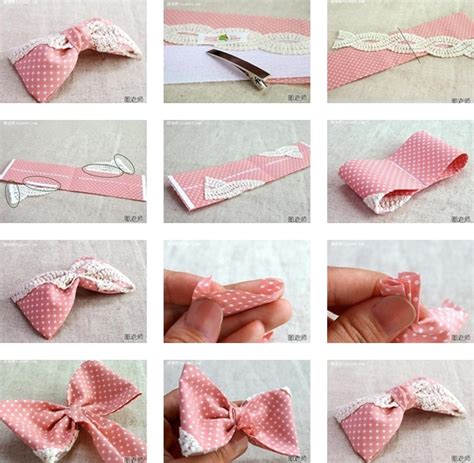 How To Make Your Own Lovely Pink Fabric Hair Bow Step By Step Diy Instructions Thumb How To