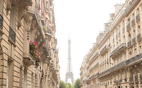 Eiffel Tower View From The Sunny Side Of The Street Rebecca Plotnick