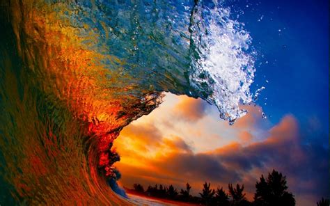 Nature Landscape Sea Beach Waves Liquid Water Sunset Coast Wallpapers Hd Desktop And