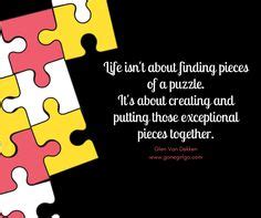 Quotes About Teamwork Puzzle. QuotesGram by @quotesgram | Puzzle pieces ...