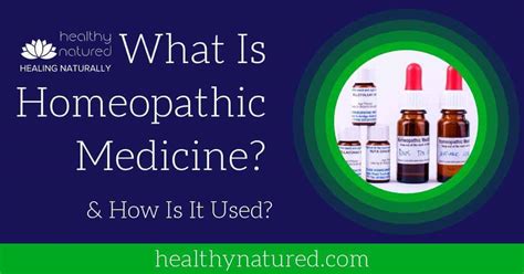 What Is Homeopathic Medicine