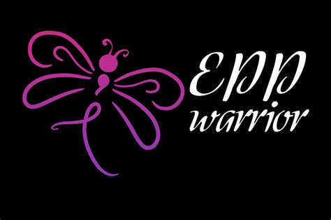 Epp Warrior Porphyria Awareness Butterfly T Painting By Amango