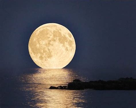 Full Moon Ocean Greece Moon Sun Sky Water Pinterest
