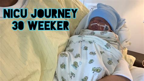 Kylos Nicu Journey Born At 30 Weeks Preemie Youtube