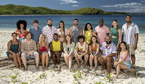 Survivor Cast List Meet The All New Castaways Competing