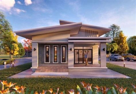 Apabila anda memiliki area belakang yang luas, atap. 30 desain inspiratif model atap rumah minimalis miring ke samping | Home fashion, Arsitektur ...